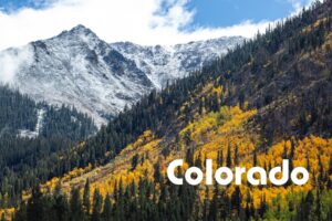 Fall at Twin Lakes Postcard