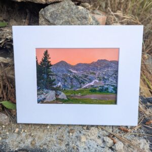 Missouri Lakes Peach Sunset